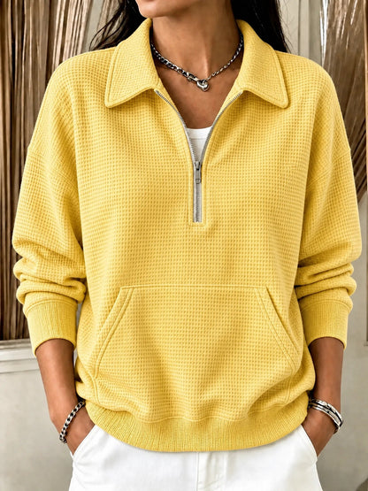 Casual women's oversized pullover - Easy and soft
