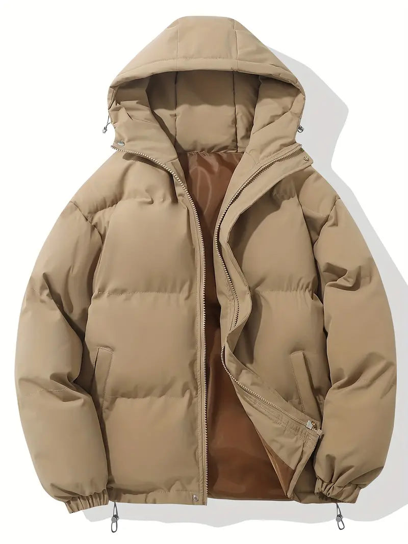 Veste Matelassée à Capuche pour Homme – Vêtements d'extérieur Durable Confortable