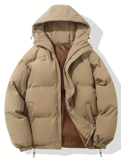 Veste Matelassée à Capuche pour Homme – Vêtements d'extérieur Durable Confortable