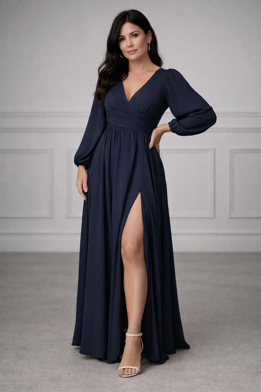 Abito elegante da donna – Silhouette raffinata e stile senza tempo