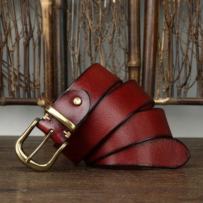 Ares Classic Handmade Leather Belt – Durable Premium Style for Casual and Formal Wear