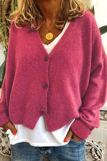 Cardigan Élégant et Décontracté pour Femme – Tricot Chaud Quotidien