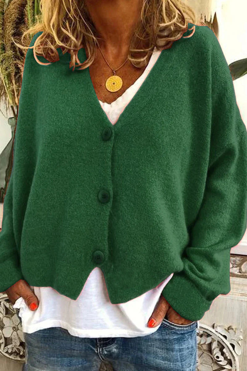 Cardigan Élégant et Décontracté pour Femme – Tricot Chaud Quotidien