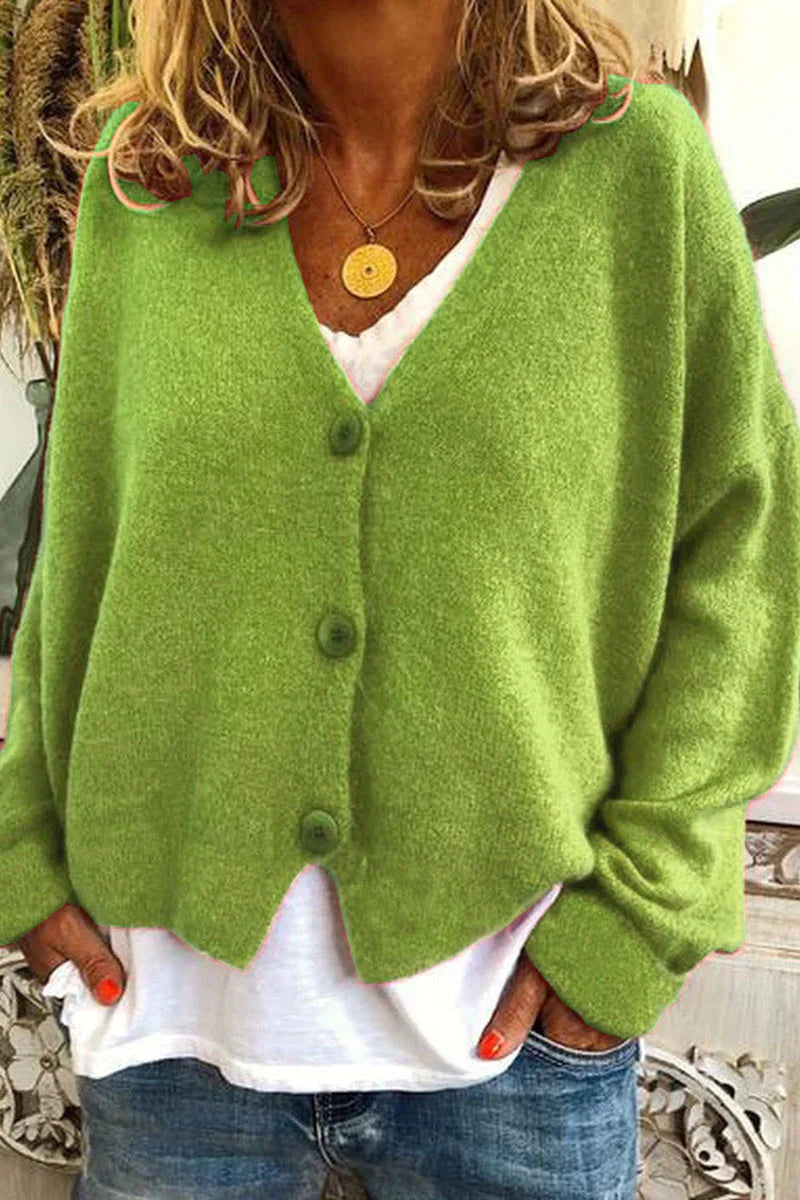 Cardigan Élégant et Décontracté pour Femme – Tricot Chaud Quotidien