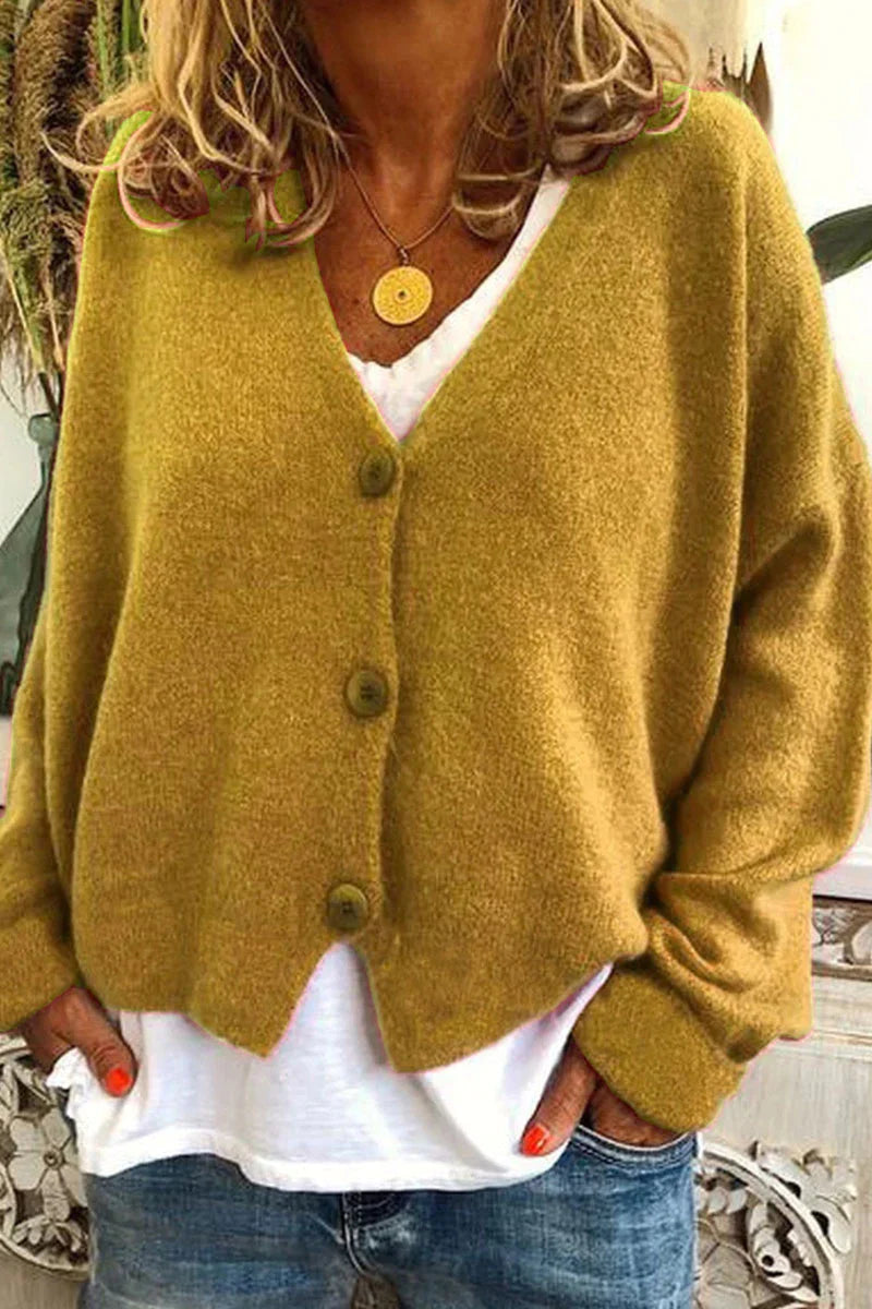 Cardigan Élégant et Décontracté pour Femme – Tricot Chaud Quotidien