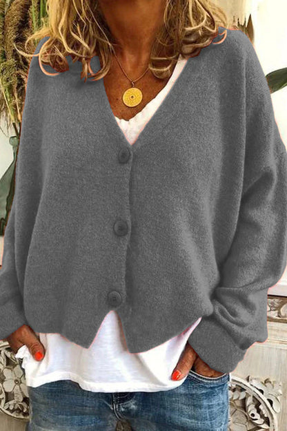 Cardigan Élégant et Décontracté pour Femme – Tricot Chaud Quotidien