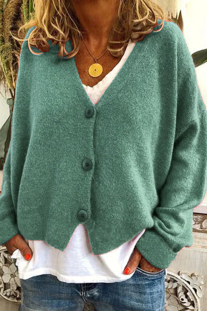 Cardigan Élégant et Décontracté pour Femme – Tricot Chaud Quotidien