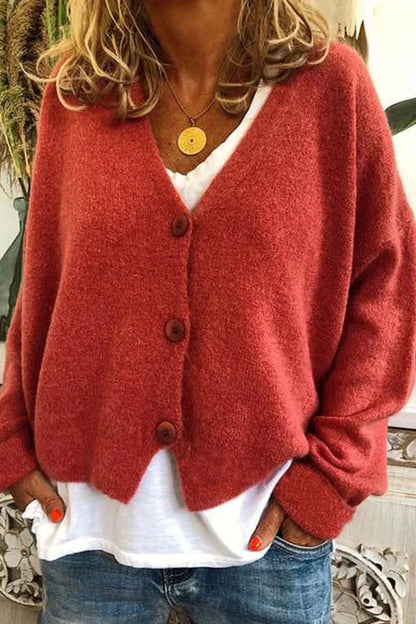 Cardigan Élégant et Décontracté pour Femme – Tricot Chaud Quotidien