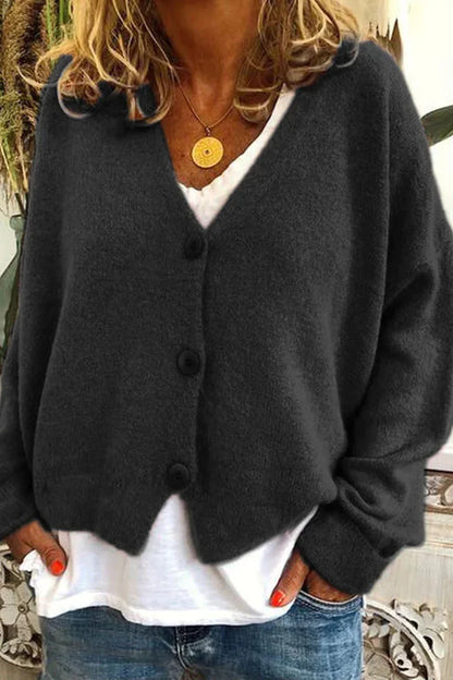 Cardigan Élégant et Décontracté pour Femme – Tricot Chaud Quotidien