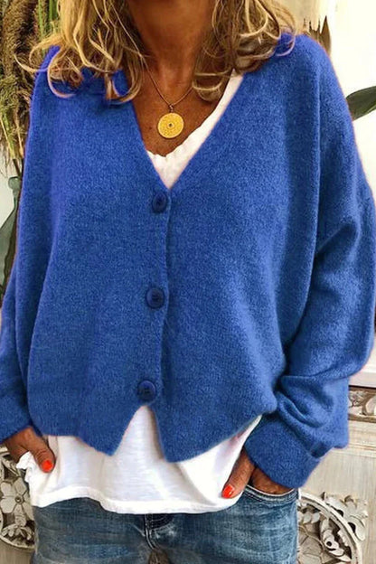 Cardigan Élégant et Décontracté pour Femme – Tricot Chaud Quotidien