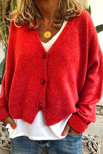Cardigan Élégant et Décontracté pour Femme – Tricot Chaud Quotidien