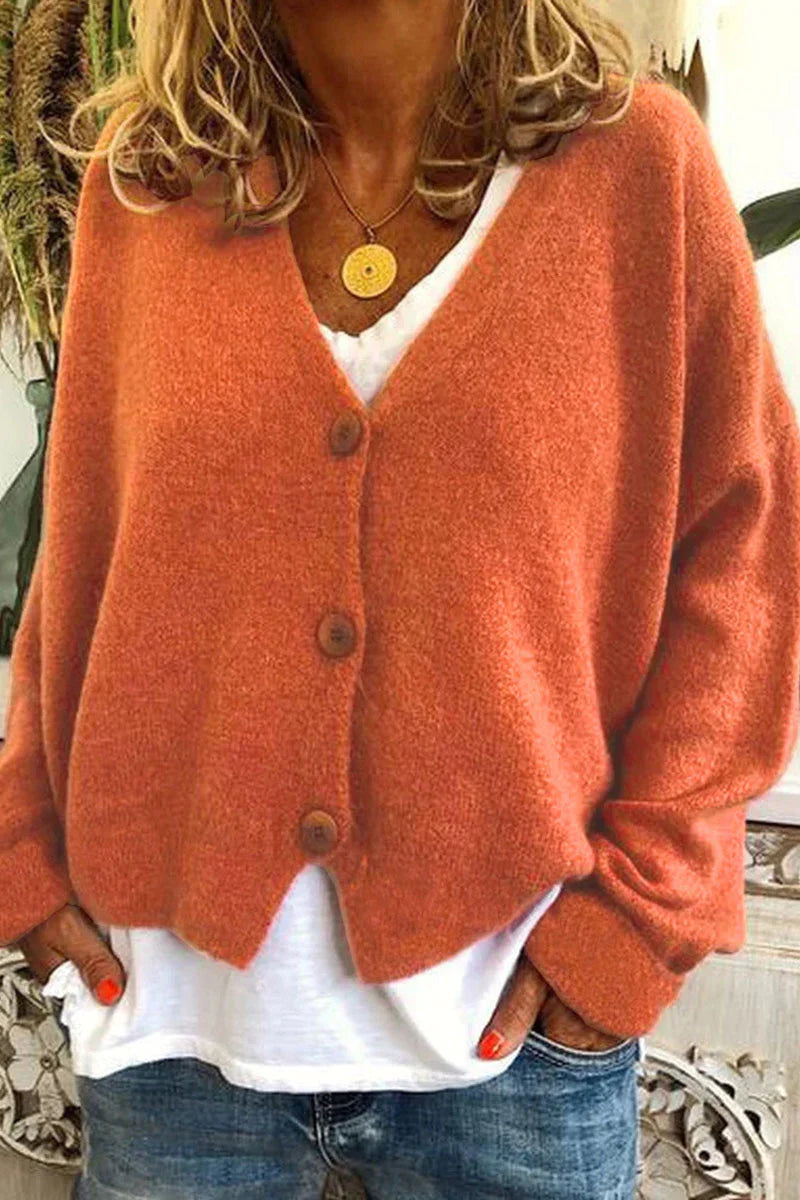 Cardigan Élégant et Décontracté pour Femme – Tricot Chaud Quotidien