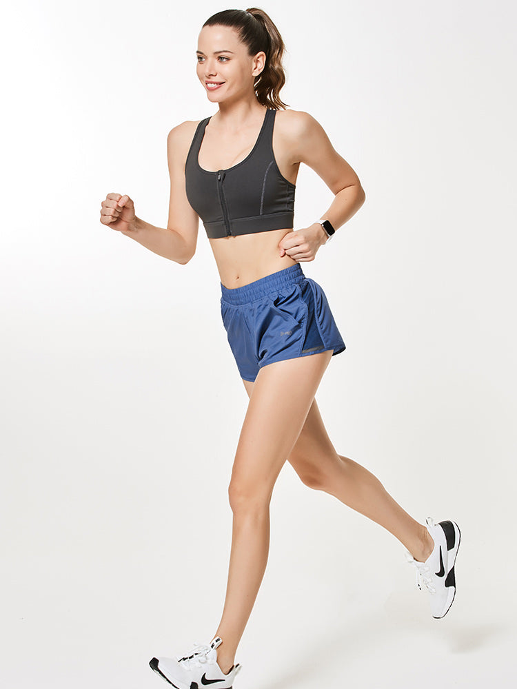 Pantalón de running para mujer con forro integrado y corte amplio