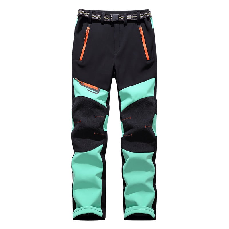 Pantalon de Ski Unisexe – Pantalon d’Hiver à Design Contrasté pour Activités sur Neige