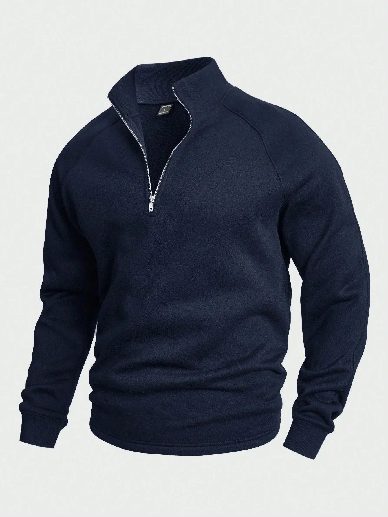 Pull Homme Col Montant Stylé – Pull Demi-Zip Confortable