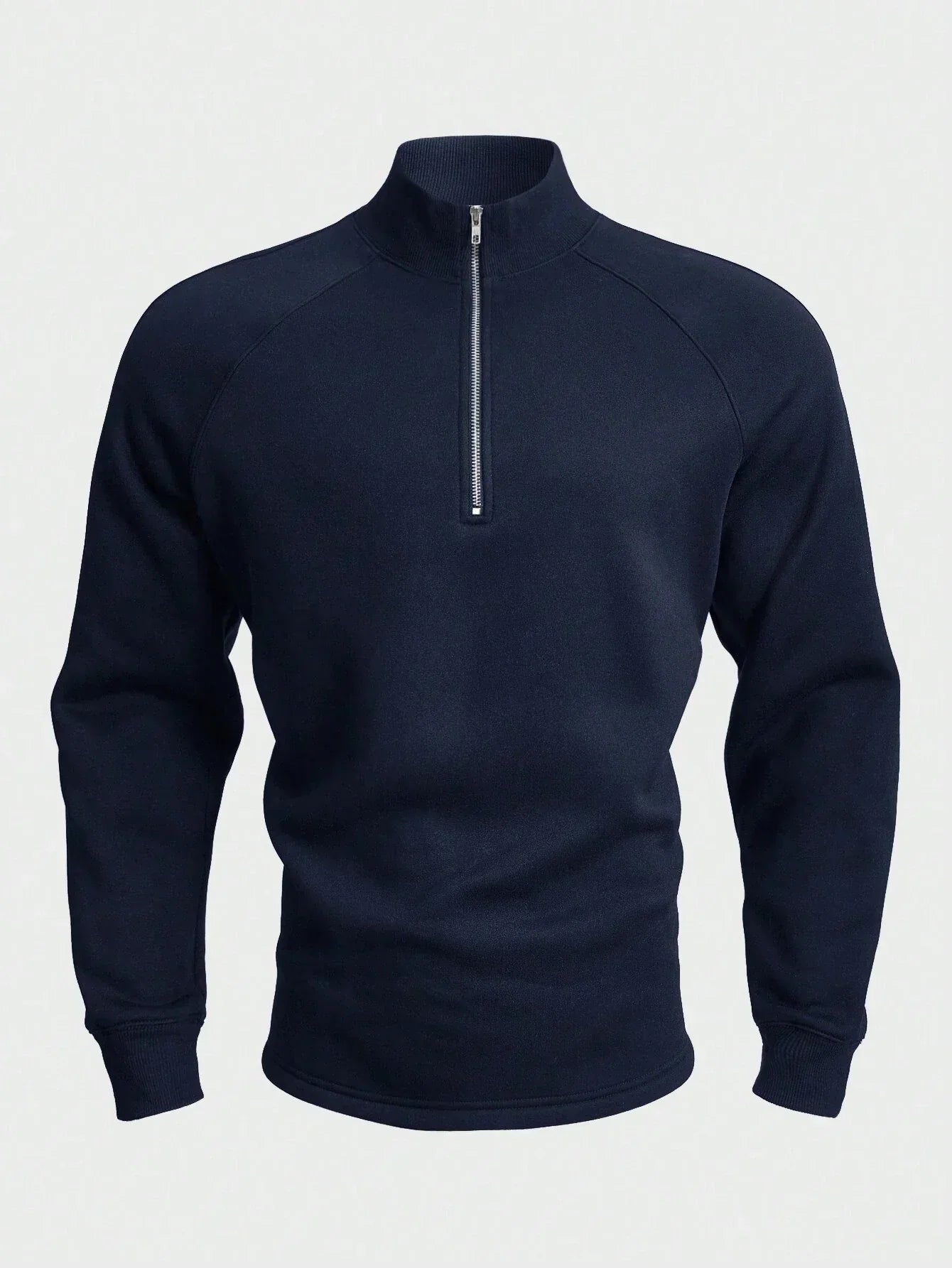 Pull Homme Col Montant Stylé – Pull Demi-Zip Confortable