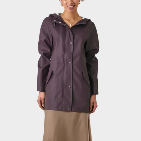 Imperméable durable et élégant pour femme – Vêtement d’extérieur confortable