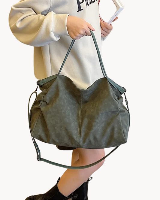 Sac cabas en cuir spacieux et oversize pour femme – Sac quotidien