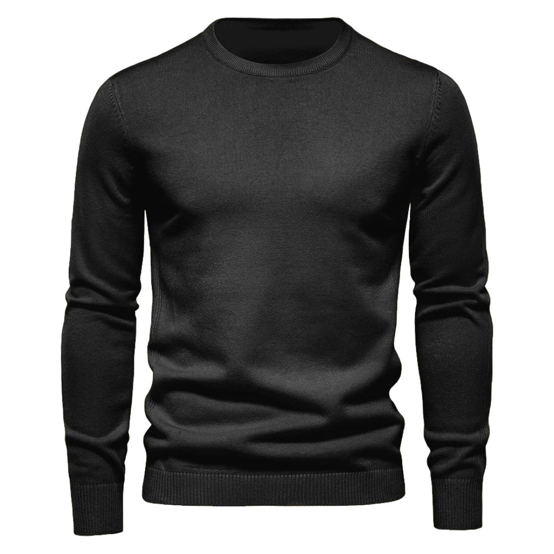 Pull Homme en Maille Élégante Premium – Col Rond Décontracté