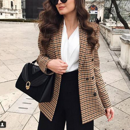 Blazer femme a manches longues - Chic et moderne