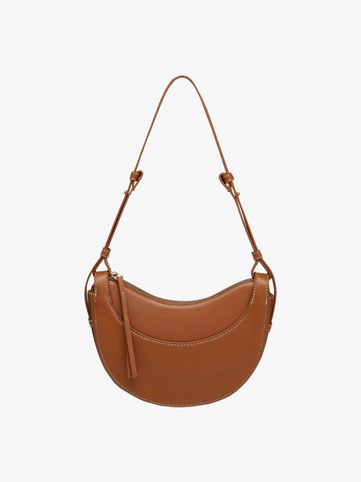 Sac bandouliere courbe femme avec pampille - Pratique et elegant