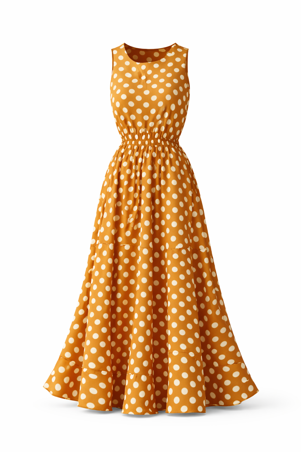 Women's polka dot dress – Feminine cut and chic vintage style