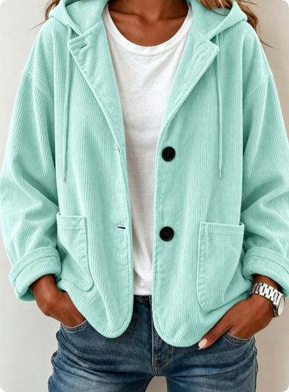 Casual women's coat - Simple and versatile
