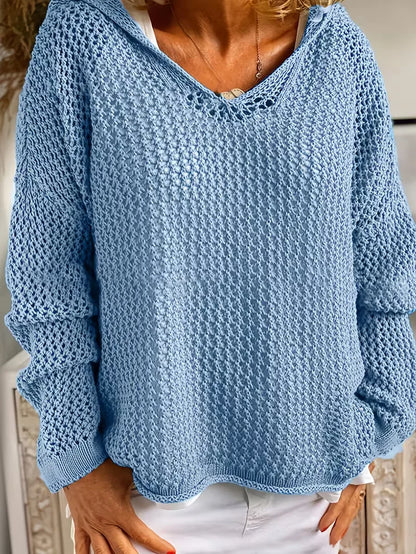 Sudadera oversize con capucha para mujer - Suave y casual