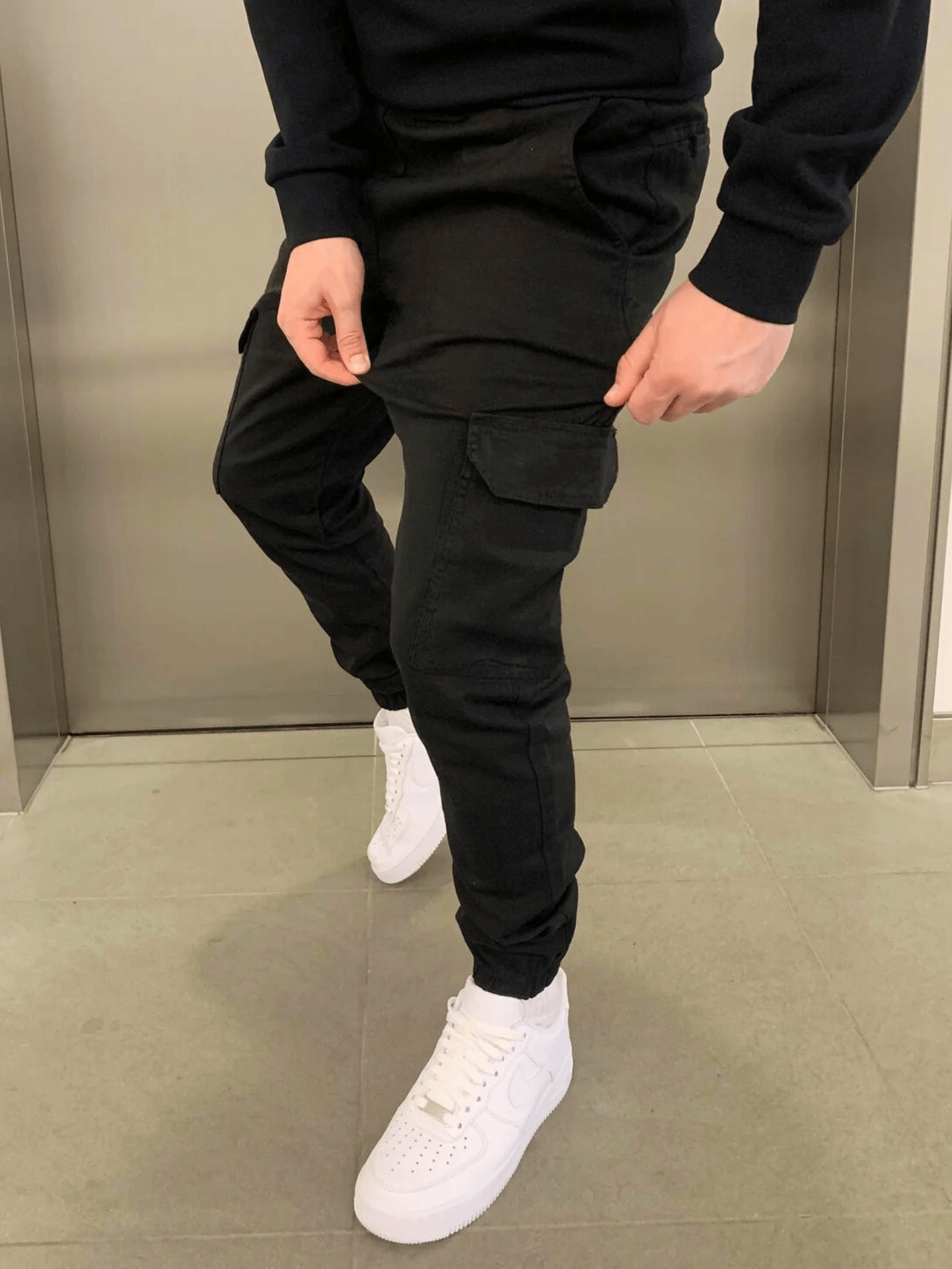 Pantalon Jogger Cargo Homme Premium Ajusté – Style et Confort