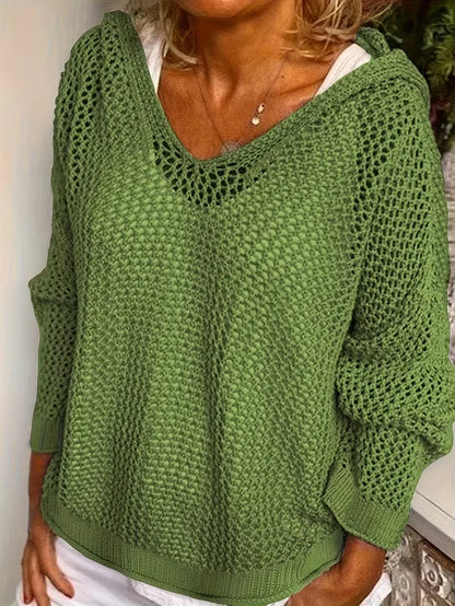 Sudadera oversize con capucha para mujer - Suave y casual