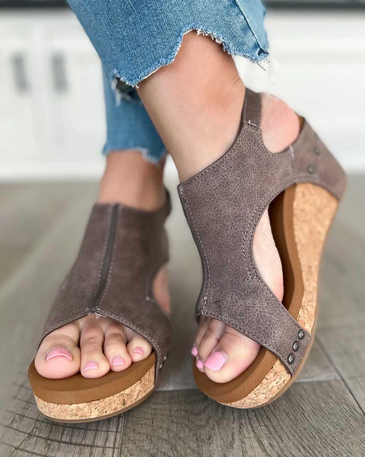 Sandales Plateformes Artisanales Femmes – Élégantes, Stylées, Confortables
