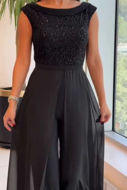 Combinaison en tulle texturé pour femme – Tenue élégante et stylée