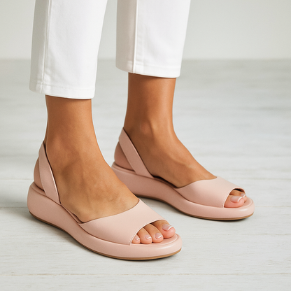 Sandales femme ouvertes confort - Legeres et soutenantes