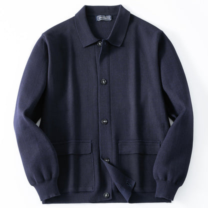 Cardigan Décontracté pour Homme à Boutons – Tricot Confortable et Stylé