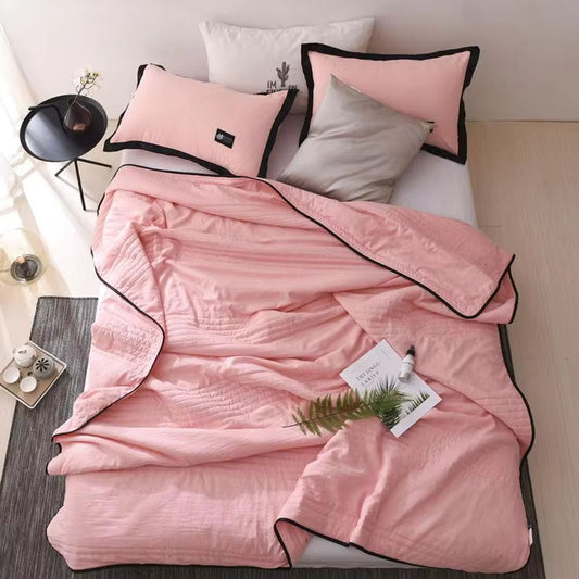 Couverture de Confort Rafraîchissante – Couverture Légère Respirante Toucher Froid pour l'Été, Jeté de Lit Doux et Respectueux de la Peau pour Toutes Saisons