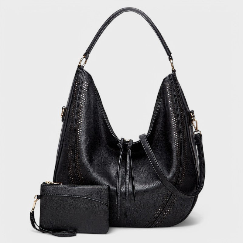 Borsa hobo boho da donna con portafoglio – stile chic, capiente e quotidiano
