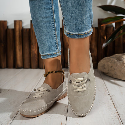 Mocassins femme de soutien pour pieds sensibles - Confortables et stables