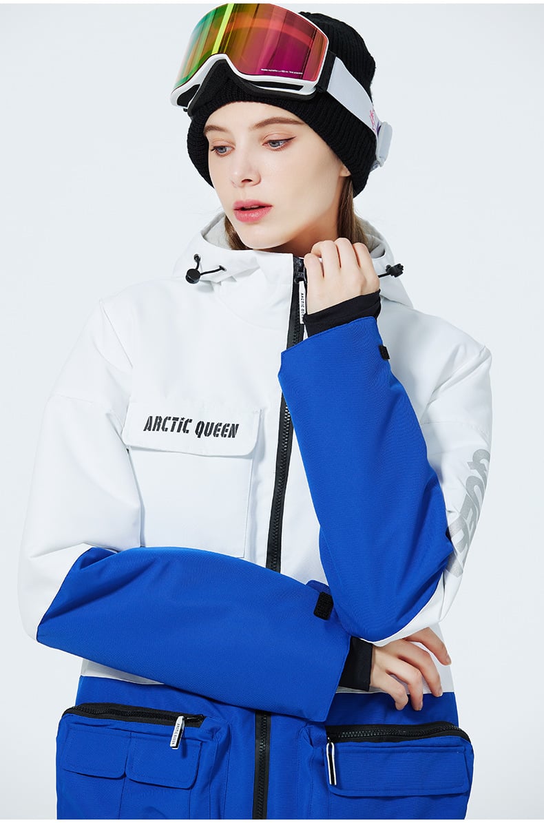 Ensemble de Ski Hivernal Unisexe – Tenue de Neige Respirante et Isolée en Deux Pièces