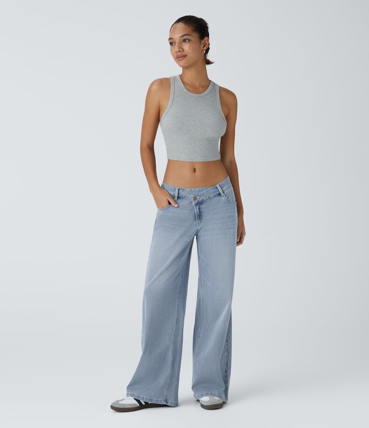 Jeans da donna dal taglio casual in denim - Comodi e facili da indossare