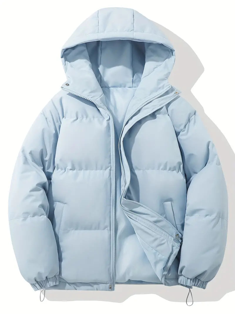 Veste Matelassée à Capuche pour Homme – Vêtements d'extérieur Durable Confortable