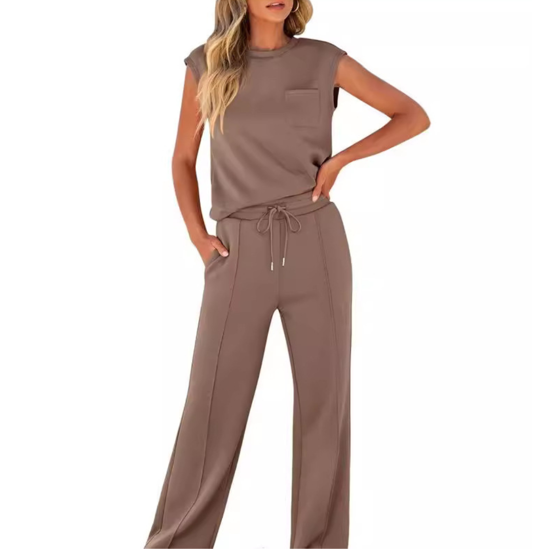 Ensemble détente femme chic – Tenue lounge élégante et confortable