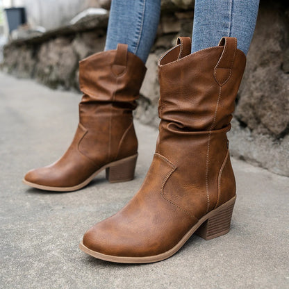 Bottes Cowboy Élégantes Durables pour Femme – Chaussures Confortables