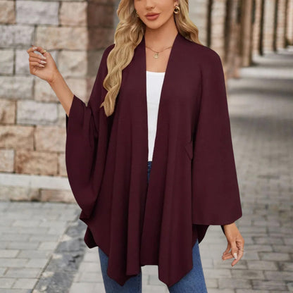 Poncho Chic Élégant pour Femme