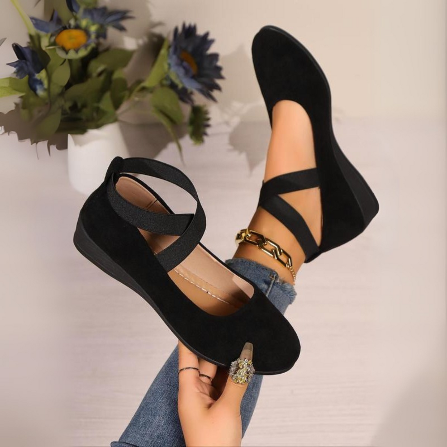 Closed-heel women's ballet flats – Elegant and comfortable flat shoes