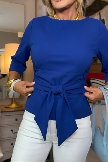 Top femme noue a la taille - Elegant et feminin
