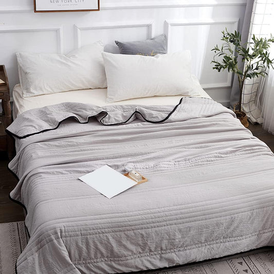 Couverture de Refroidissement Hypoallergénique – Légère et Lavable en Machine, Confort Optimal pour Dormeurs Chauds, 200x150 cm
