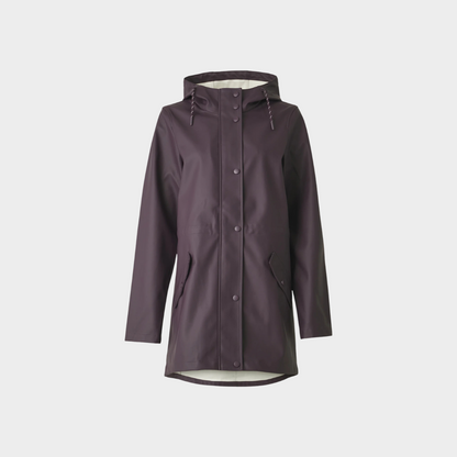 Imperméable durable et élégant pour femme – Vêtement d’extérieur confortable