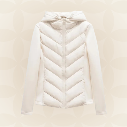 Veste femme légère à motif coupe structurée