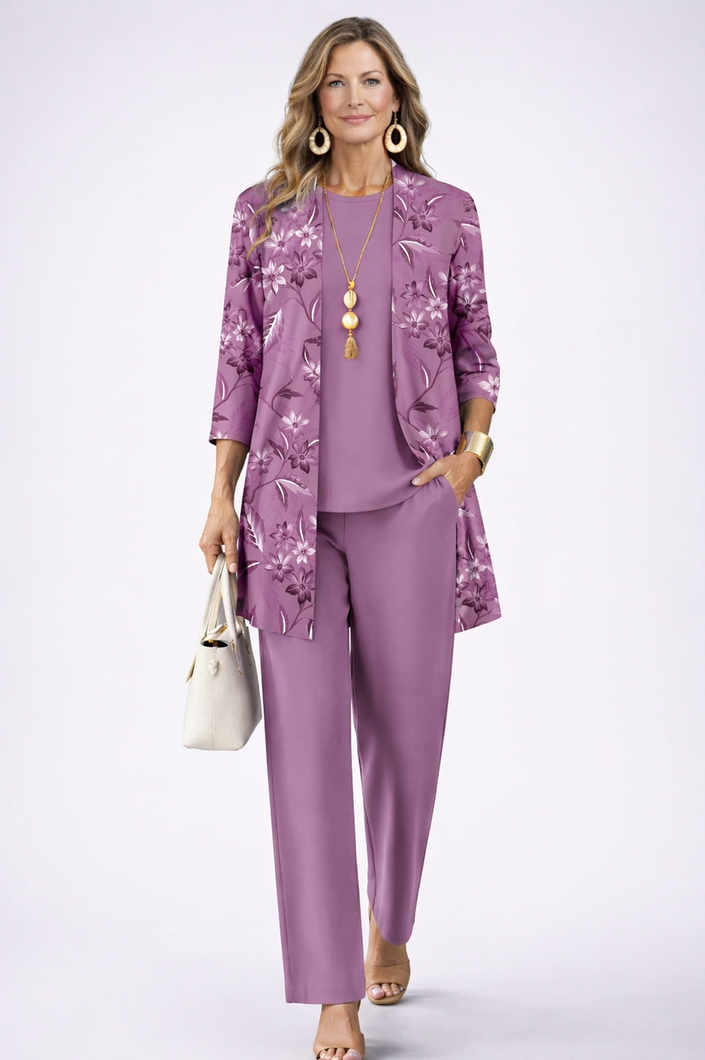 Conjunto de mujer de 3 piezas - Elegante y cómodo