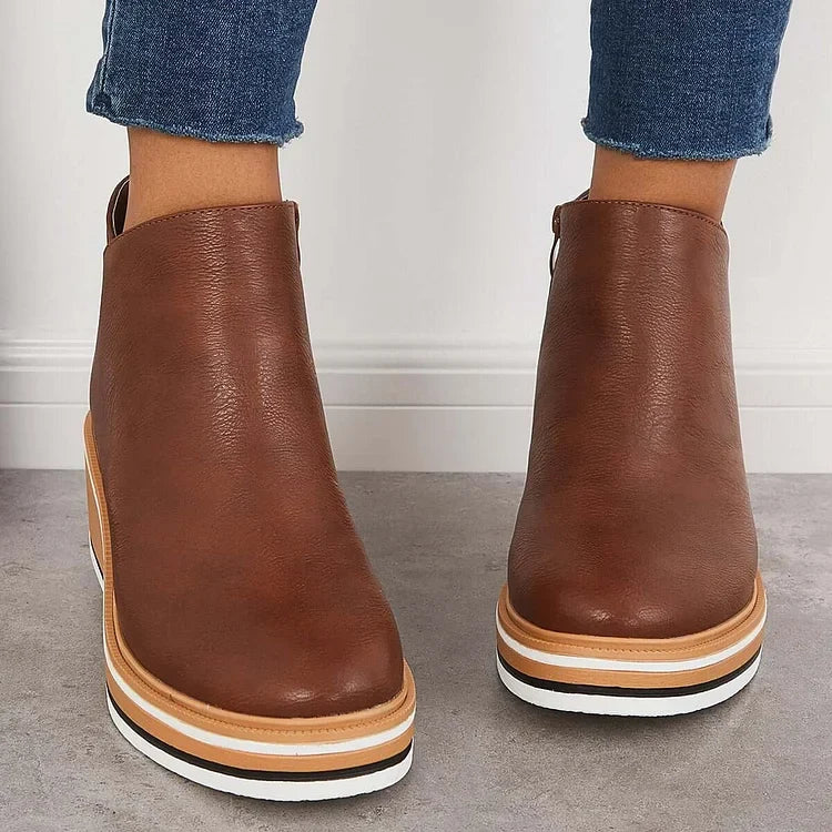 Stivali da donna in ecopelle scamosciata dal look lussuoso – Caldi ed eleganti